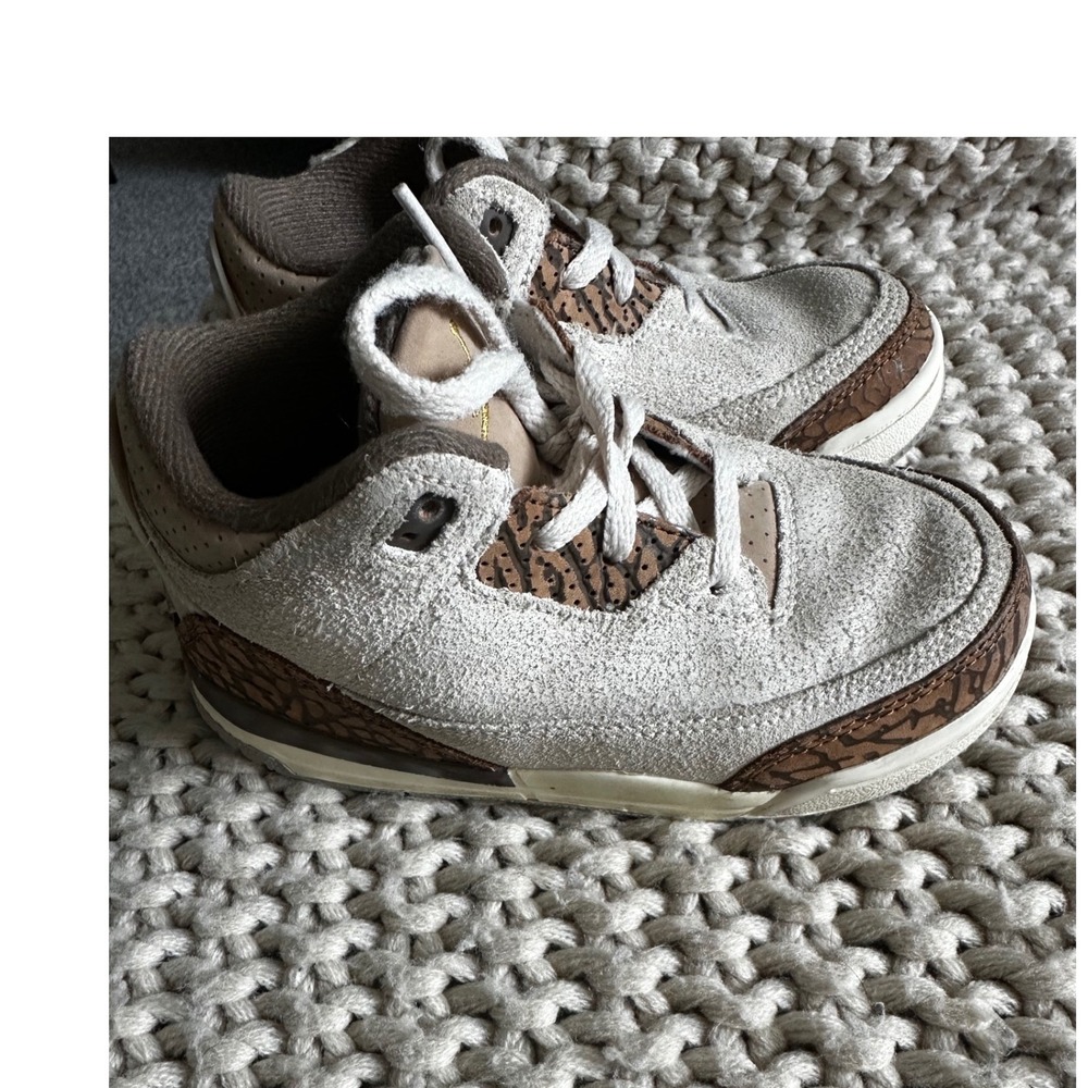 Jordan 3 Retro PS Palomino‎ Light Orewood Brown Gold DM0968-102 Kids Size 10C